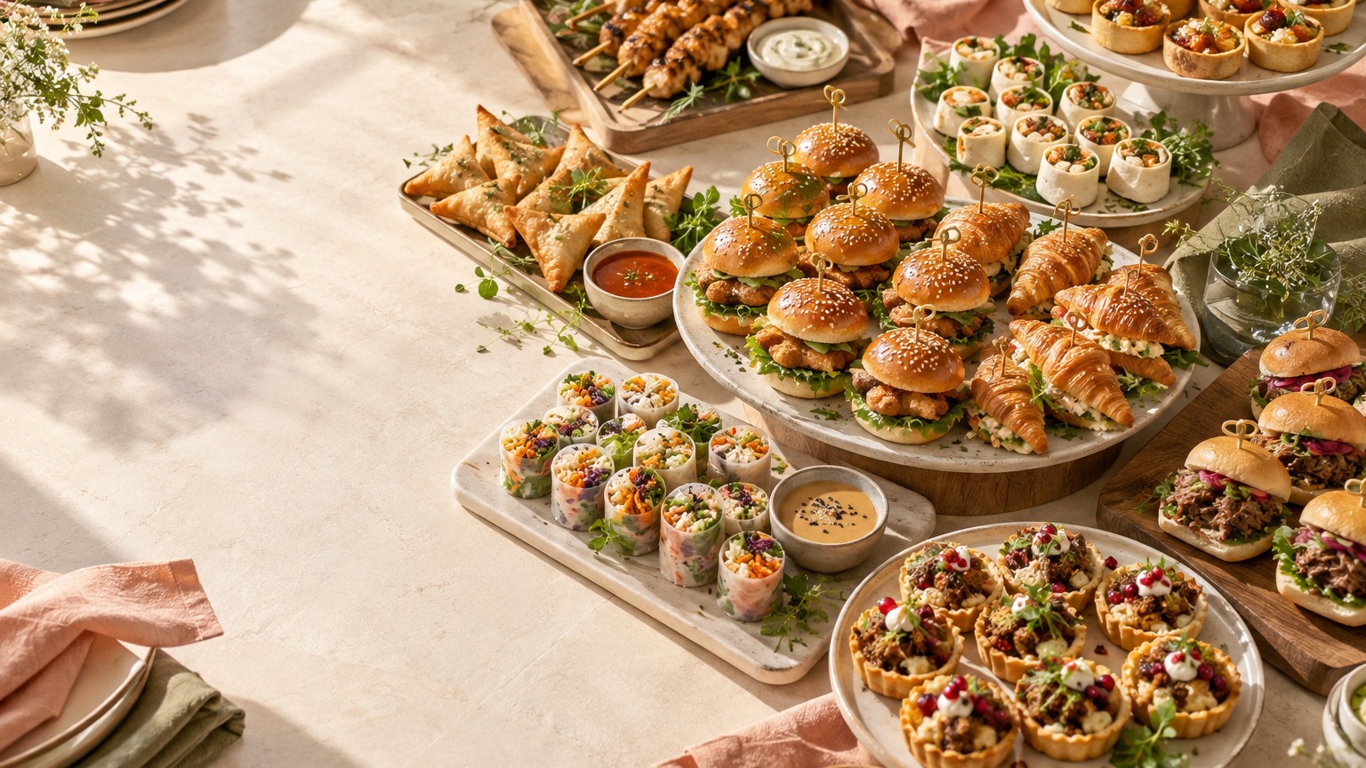 Event catering setup